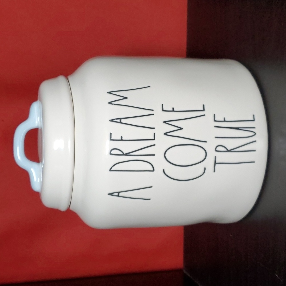 A DREAM COME TRUE Disney Canister Rae Dunn